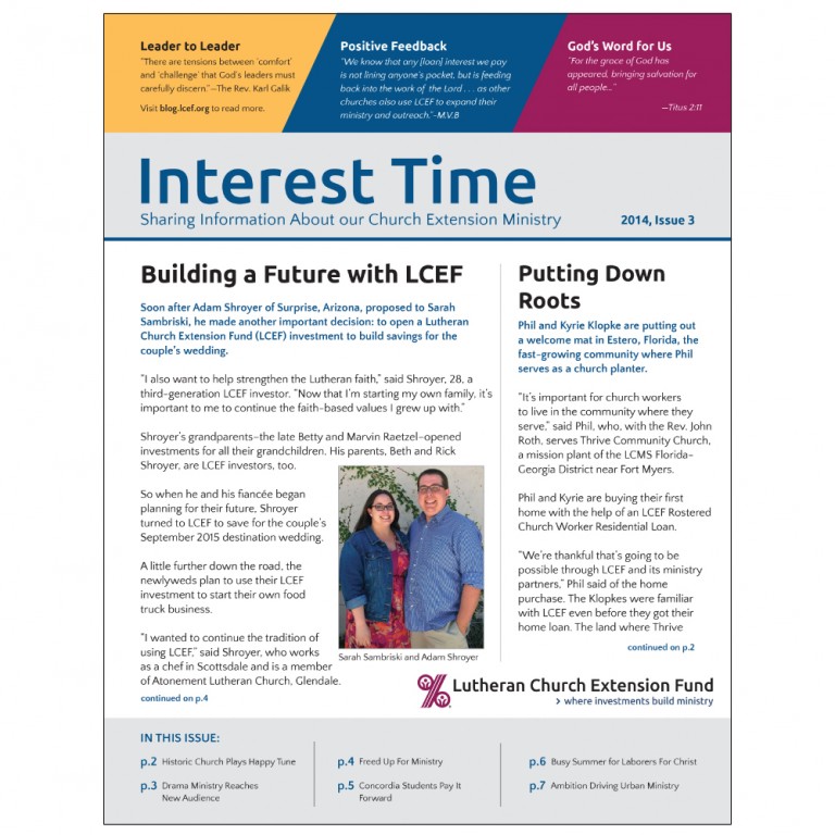 Interest Time Newsletter- LCEF